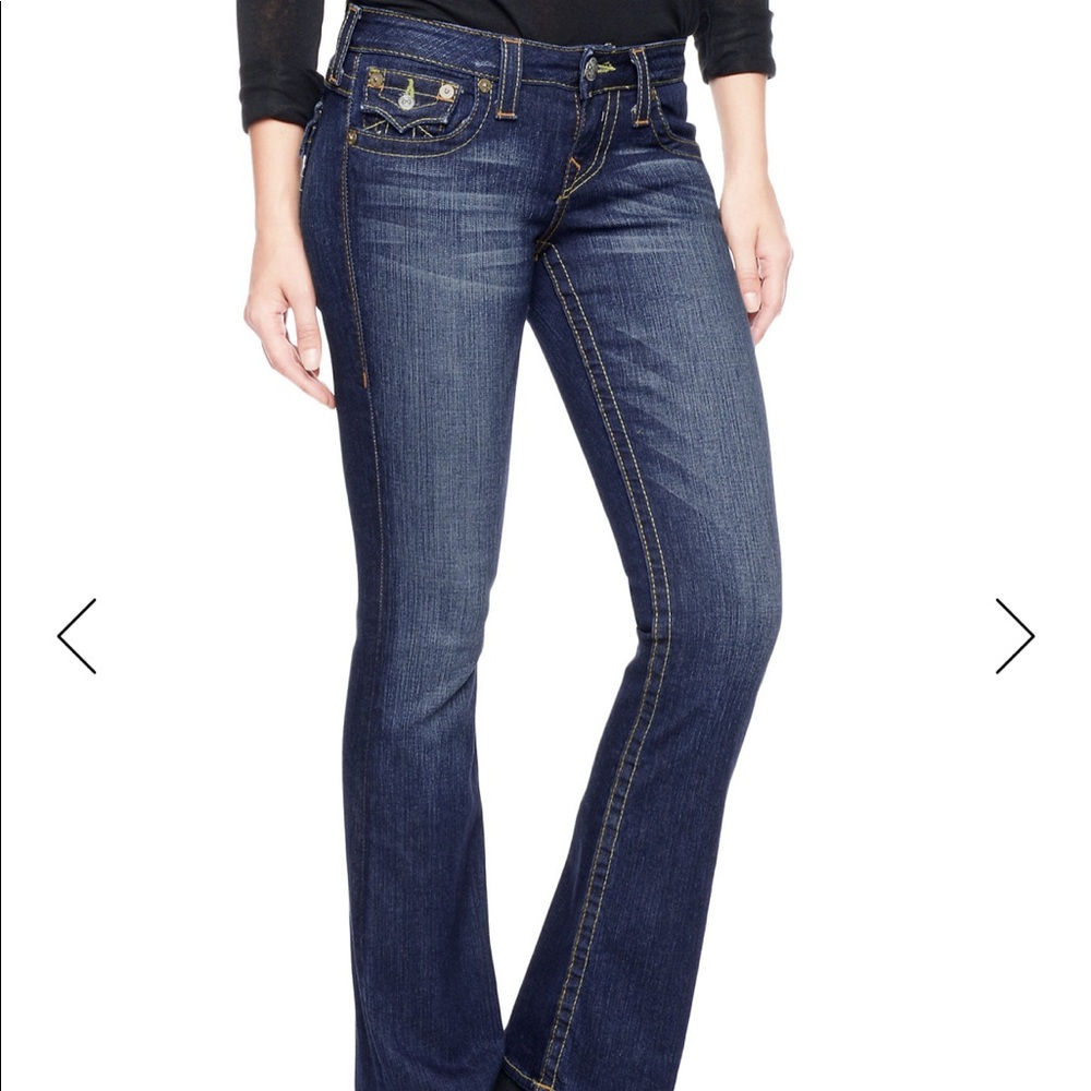True Religion Becky T Premium Jeans Sz 28